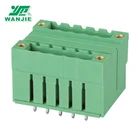 Male and Female Brass Pin header Electronic Components WJ2EDGVHM-5.0/5.08