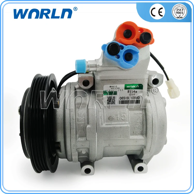 12 volt air conditioner compressor 10PA15C for Mitsubishi V31 4PK auto