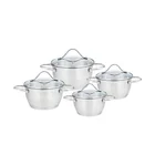 Best quality multifunction 304 stainless steel cooking soup pot cookware set