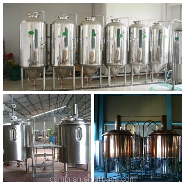 beer brewing equipment 100l