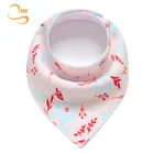 organic cotton wholesale baby bandana drool bibs