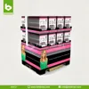 1/4 pallet display corrugated cardboard display holder for retailer