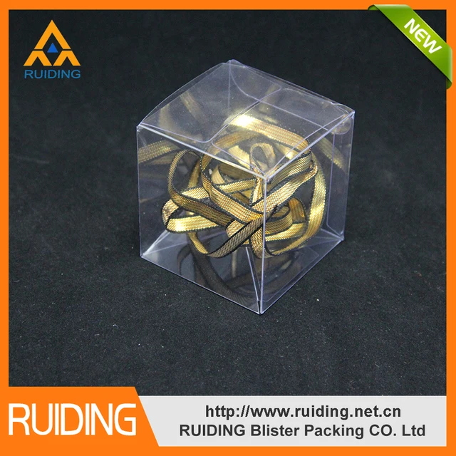 pvc plastic clear folding plastic package