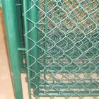 high quality chain link fence diamond wire mesh fence (Anping factory, China)