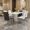 modern style marble dinning table sets LCZ105