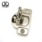 Wholesale market iron nickel double holes barrel bed corner kitchen cabinet hinges