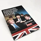 24 pages A5 size saddle stitch binding brochure printing quotes printing in shanghai