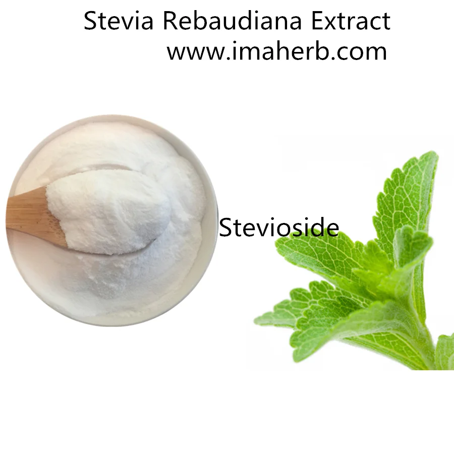 factory supply gmo free high quality green leaf stevia powder