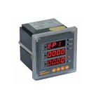 three 3 phase 4 wire LED three phase electric power energy meter PZ96-E4 ACREL CT 3 phase kwh panel energy meter