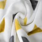 textile supplier wholesale 100% polyester knitted double-sided supersoft baby blanket fabric