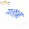 Hot sale good quality decorative hair ring comb colors option cellulose acetate combs