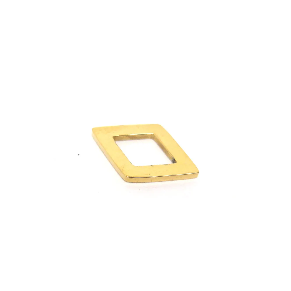 Best Price Stainless Steel Custom Shaped Small Gold Connector Jewelry