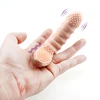soft Clitoris Stimulation Brush Vibrating pussy Sleeve G Spot vagina Finger Vibrator Sex Toy For Woman Massage Adult Sex product