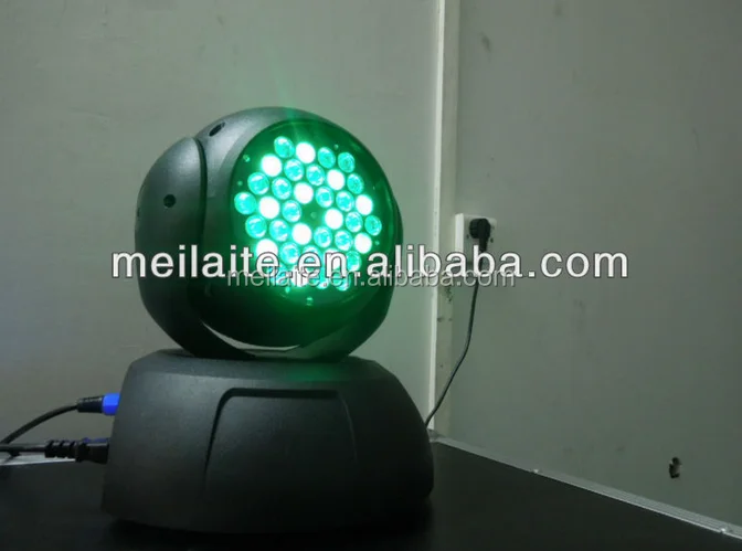 led moving head lights 36 3w beam