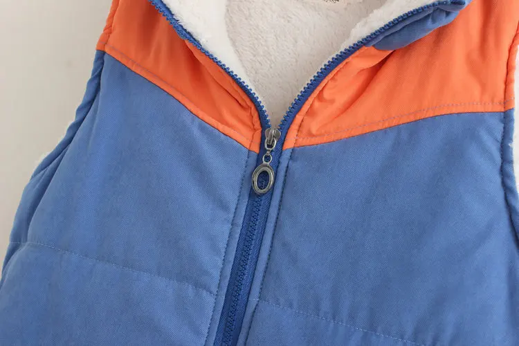 2014 new fall and winter hooded cotton vest with Japanese models hit the color sherpa cotton vest for women factory direct