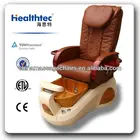 excellent pipeless pump/jet with pedicure spa chair with glass basin