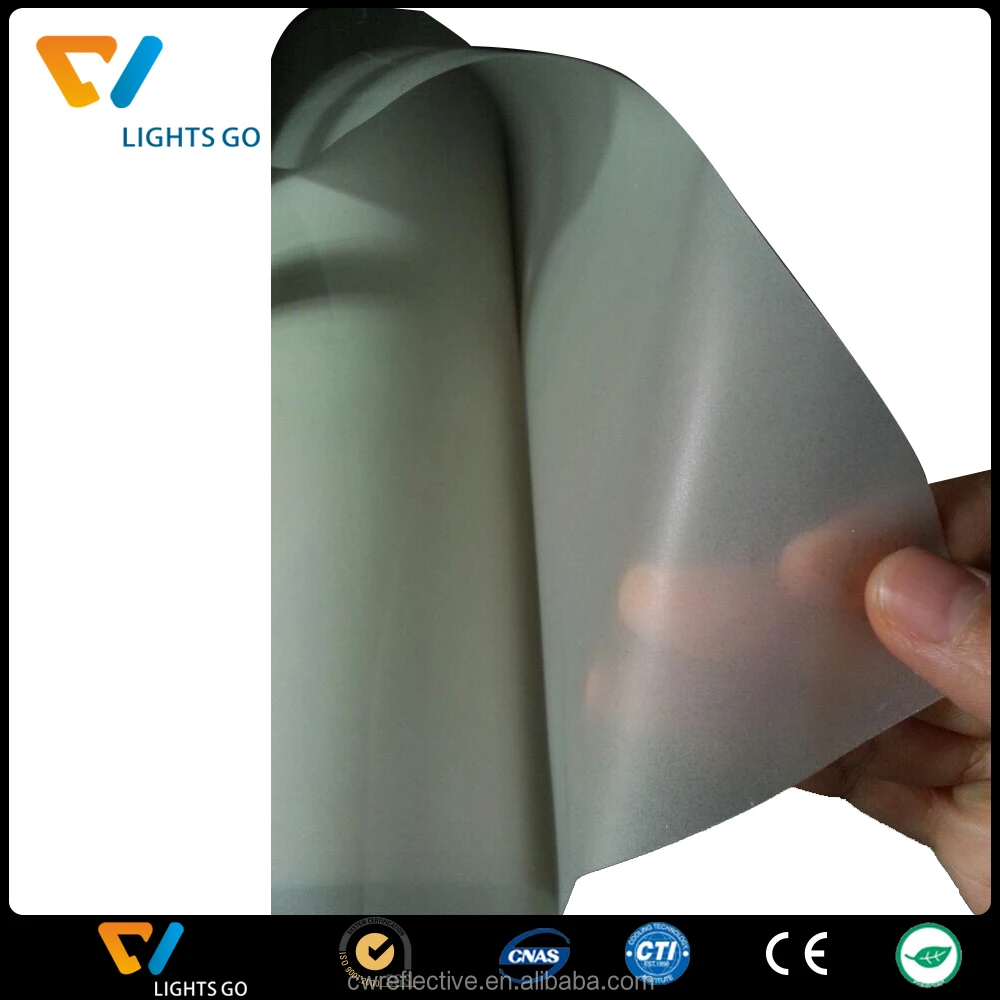 silk screen printing logo material transparent reflective film