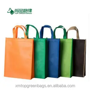 custom cheap pp non woven reusable gift shopping bags