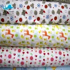 Printed bedding fabric 100% cotton flannel with factory price