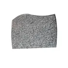Spray White Grey Granite Grave Headstone Cover Base Monument