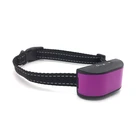 2018 China Supplier Electronic Pet Dog Training Collar Outdoor No Shock Anti Bark Collar With Usb Rechargeable