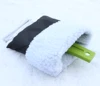 Remove ice scraper marks car window snow scraper and brush with mitt