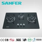 Gas cooktop 3 knob infrared gas stove range burner manufacture China