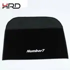 Custom Logo Black Velvet Envelope Pouch