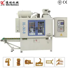Low price dry blowing hot box sand core making machine