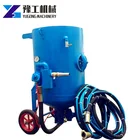 Rust clean mobile blasting graffiti removal blasting machine
