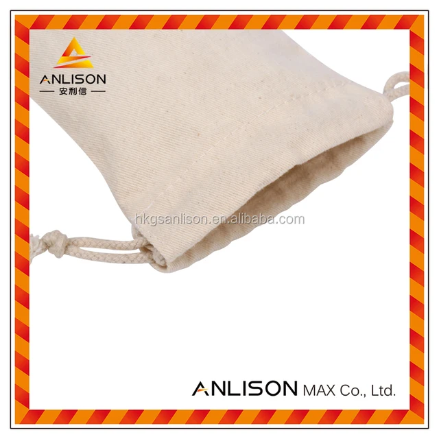 cotton drawstring gift bag