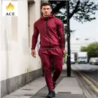 Custom Zippered Fashion Style Brand Logo Outdoor Polyester Mens Tracksuit