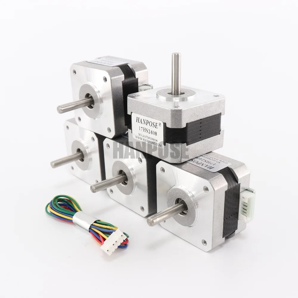 Купить бесплатная доставка 5 шт. 17hs2408 шаговые двигатели nema17 ...
