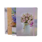 Colorful printing notebook with lines pages