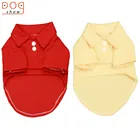 Wholesale cheap high quality custom logo blank dog polo shirt
