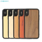 Custom Engraving 3D Blank Wood TPU Mobile Cell Phone Case For Iphone X XR XS MAX