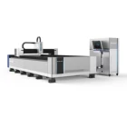 Construction Works Metal Laser Cutting Machine 1000watt Fiber for