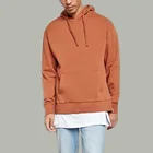 Custom your logo 100% cotton plain blank wholesale mens fleece pullover hoodies