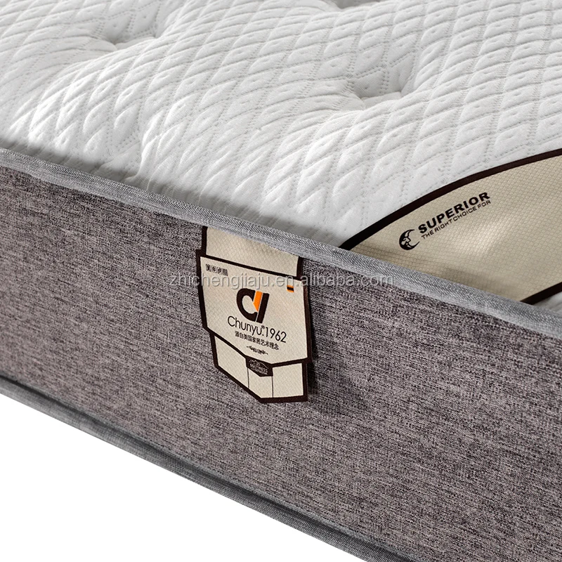 Pocket coil bamboo natural palm fiber memory foam single bed mattress price - Jozy Mattress | Jozy.net