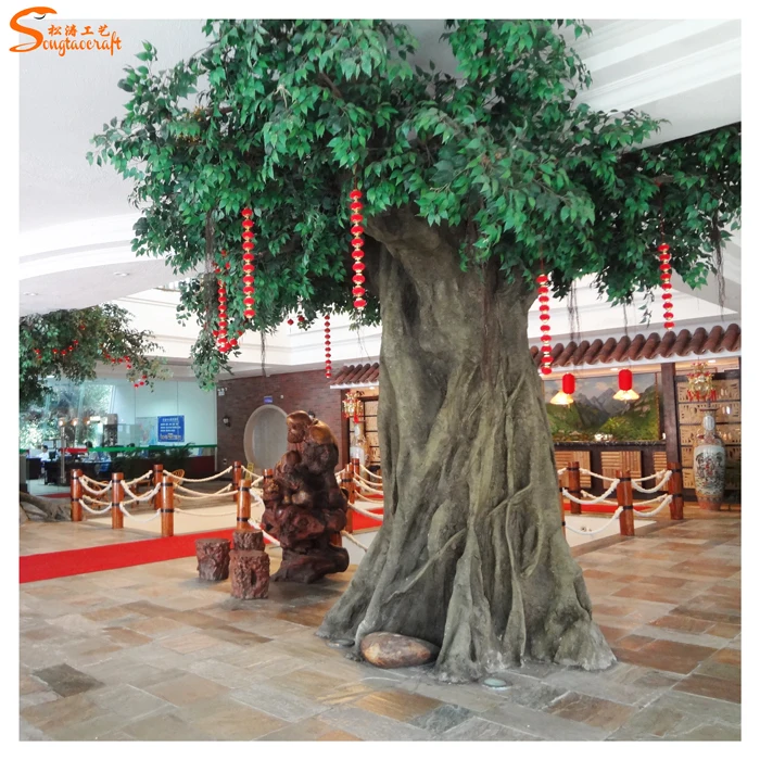 2018 Large Artificial Decorative Tree Decorative Types Of Lager