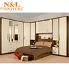 super September free shipping On shopping china supplier classical simple wooden 3 doors sliding mdf wardrobe designs