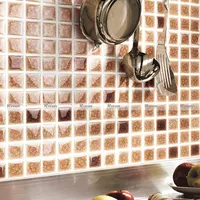 Ice Cracked Ceramic Mosaics Mediterranean Tiles