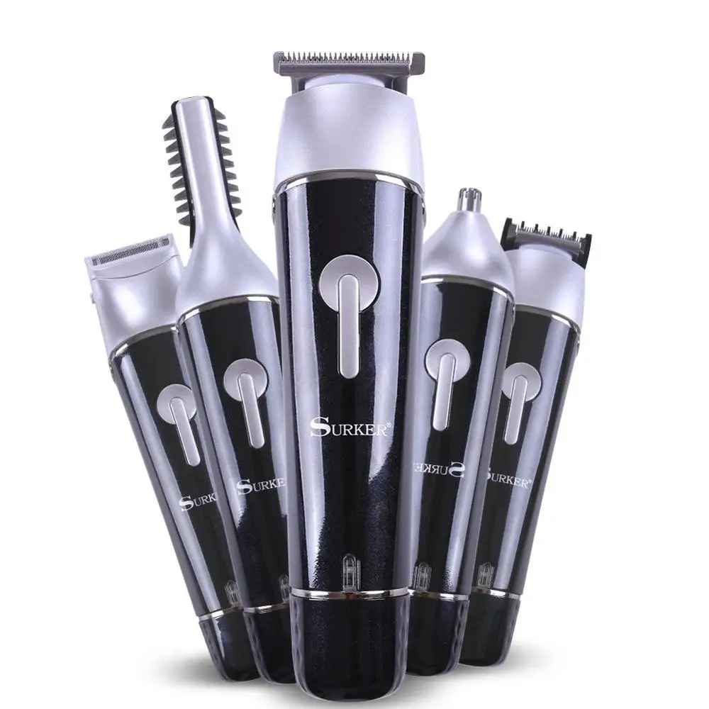 Hot Selling Cheap Professional Facial Hair Removal electric hair beard clipper trimmer shave razor set mens beard grooming kit