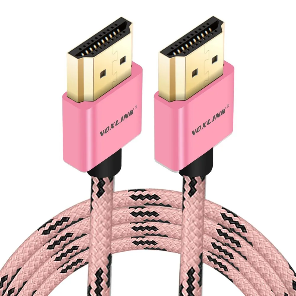 VOXLINK 1.4v HDMI cable Tiger pattern 19 + 1 High Speed Gold Plated cable HDMI1080p 1m - ANKUX.COM
