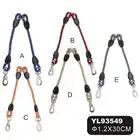 Manufacture Sell High Quality Wholesale Nylon 2 Dual Dog Leash