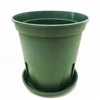 4 Gallon Premium green Round Plastic Nursery Plant Flower Garden Container Planter Pots japan pots degradable flowerpot balcony