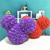 Handmade Artificial PE Foam Rose Flower Mickey Mouse Ears Bouquet with Wrapping Flower Paper
