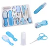 China Factory 10Pcs Baby Health Care Set Infant Finger Toothbrush Thermometer Nose Cleaner Baby Care Grooming Tools Kit