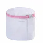 Twist Fashion Foldable Reusable Zipper Lingerie Socks Washing Laundry Bra Mesh Bag