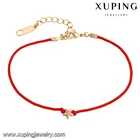 74708 xuping red rope charm star baby bracelet